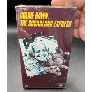 RARE The Sugarland Express VHS Film 1974 Steven Spielberg GOLDIE HAWN New Sealed